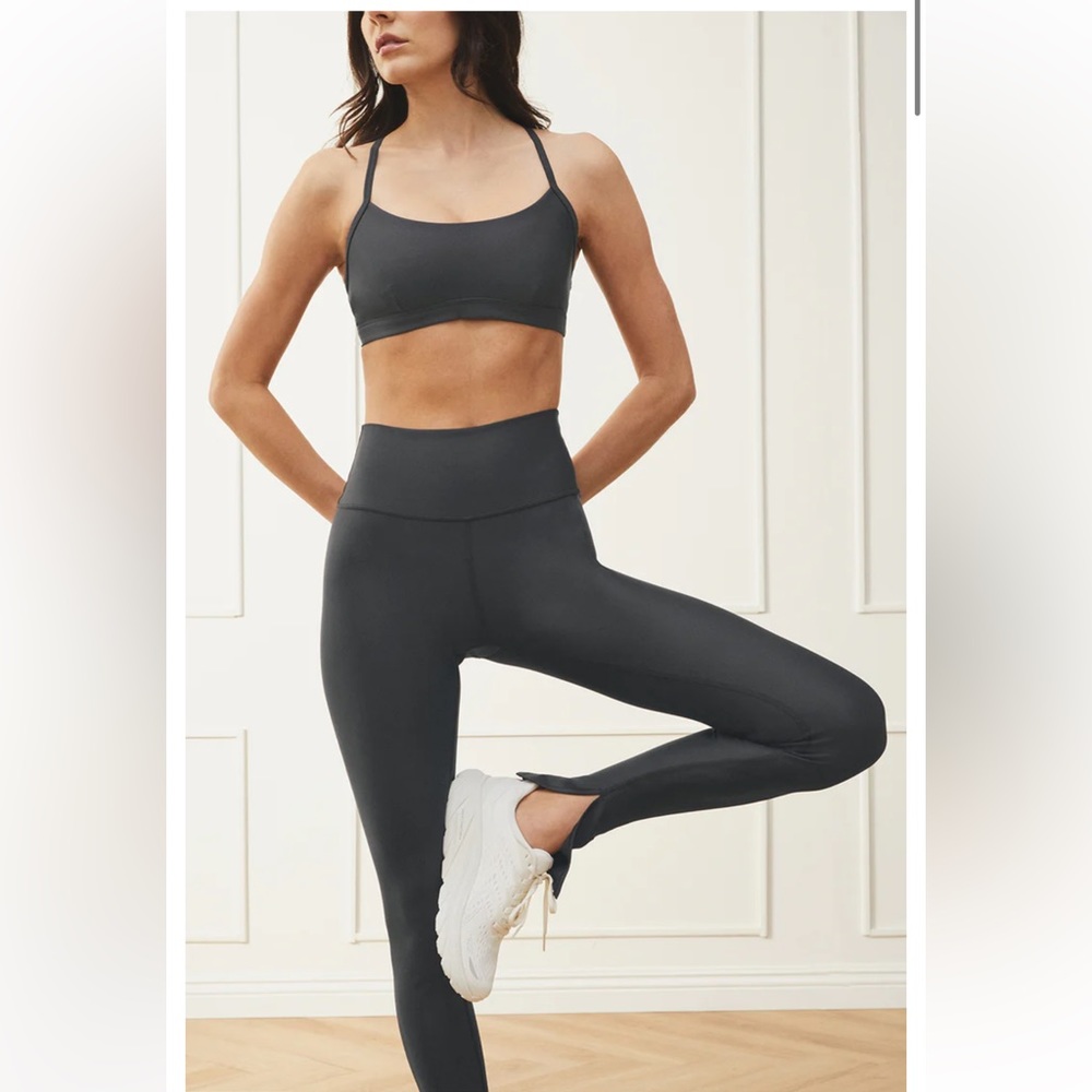 Alo Airlift High Waist Elongated Legging in Anthracite